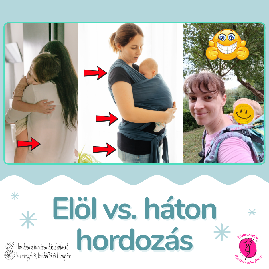 Babahordozás – elől-háton
